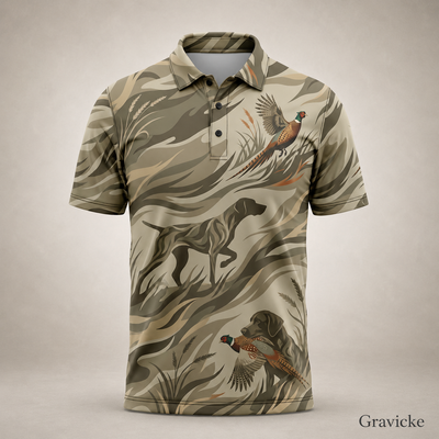 Duck Marsh Quick-Dry Hunting Polo